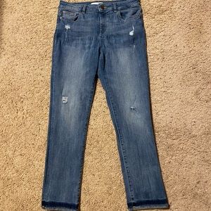 DL1961 “Mara” Instasculpt Straight Ankle jeans